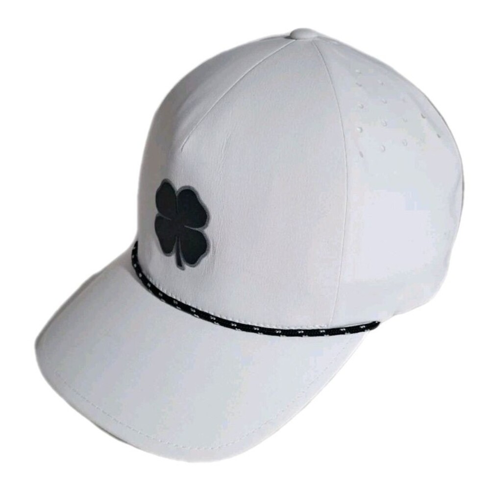Black Clover Live Lucky White Baseball Rope Hat Flexfit Delta Snapback Unisex